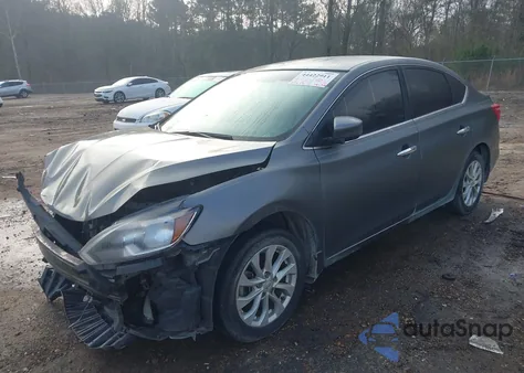 2018 Nissan Sentra Sv из США, поврежденный, VIN 3N1AB7AP4JY344072